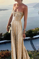 Chic Off-Shoulder Maxi Dress for Women