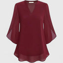 Chic Blouse for Office and Evening Wear