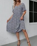 Floral Pattern Dress for Effortless Style