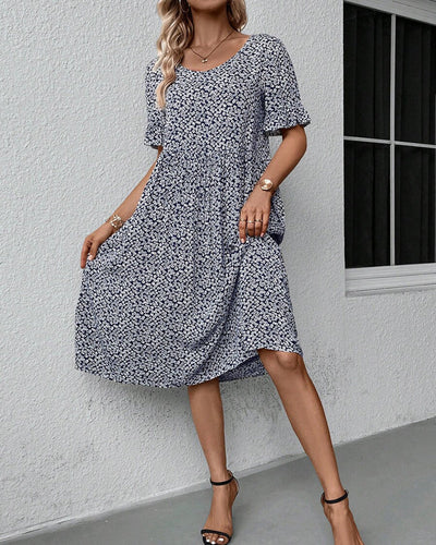 Floral Pattern Dress for Effortless Style