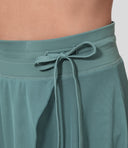 Chic High-Waisted 2-in-1 Midi Skirt
