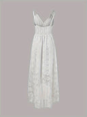 Boho Maxi Summer Dress | Spaghetti Straps & V-Neck Design