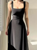 Organic Bamboo Midi Dress for Effortless Style