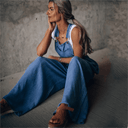 Chic Denim Overalls for Women