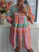 Retro Chic Loose-Fit Dress for Every Occasion