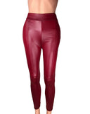 High-Waisted Faux Leather Leggings for Women