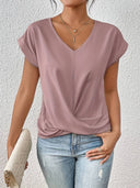 Stylish Short Sleeve Top Crafted from Quality Fabric