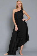 Chic One-Shoulder Maxi Dress for Stylish Elegance