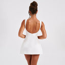 Chic Backless Mini Dress for Effortless Style
