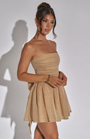 Chic Glittering Gold Dress for Any Occasion