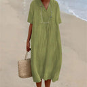 Chic Linen Dress for Effortless Style