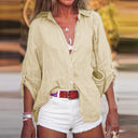 Chic Cotton Blouse for Effortless Style