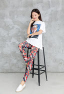 Trendy High-Waist Camouflage Leggings for Women