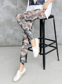 Trendy High-Waist Camouflage Leggings for Women