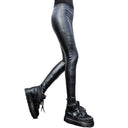 Stylish Women's Leggings with Structured Seams