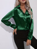 Satin Blouse for Women – Chic Style