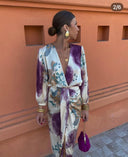 Chic Splash Maxi Dress for Effortless Style