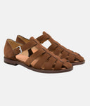 Fashionable sandals with straps and an elegant cut