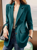 Chic Women's Blazer with Stylish Button Closure