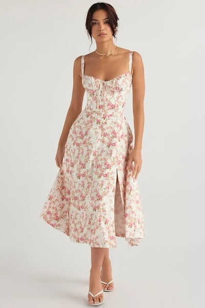 Chic Summer Bustier Dress for Women