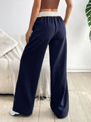 Stretchy Wide Leg Jogging Pants for Everyday Wear