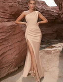 Chic One Shoulder Maxi Dress for Women