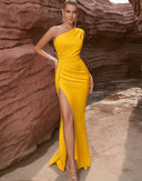 Chic One Shoulder Maxi Dress for Women
