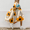 Chic Summer Floral Midi Dress