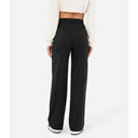 High-Waisted Stretch Trousers for Modern Style