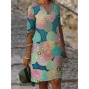 Floral Print Charm Dress