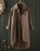 Chic Shirt Dress in Stylish Design