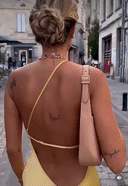 Chic Satin Maxi Dress with Back Slits