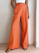 Cozy Cotton C Loose-Fitting Trousers