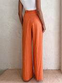 Cozy Cotton C Loose-Fitting Trousers