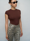 Stretchable Crewneck Tee for Every Occasion