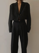 Chic Crop Blazer for Stylish Layering