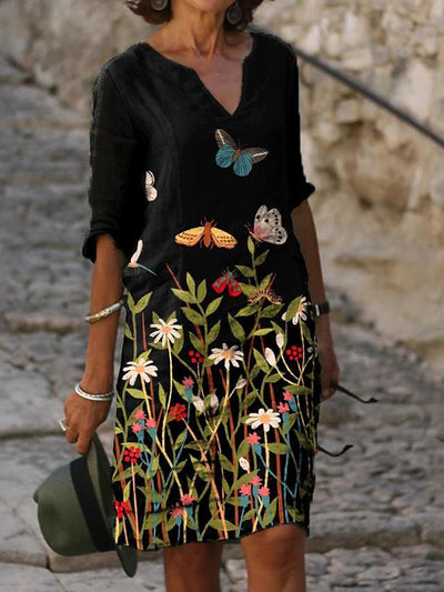 Chic Floral Design Dress for Every Occasion