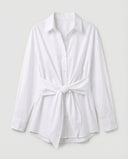 Chic Long-Sleeve Blouse with Stylish Tie