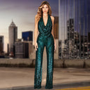 Sequined Modig Jumpsuit for Bold Style