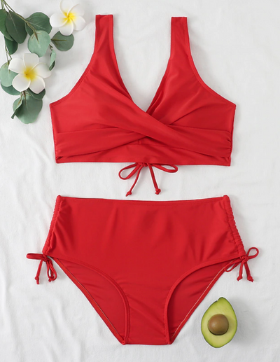 Modest High-Waist Swimwear for Stylish Women