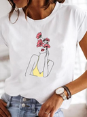 Chic Summer T-Shirt for Women - Stylish Design