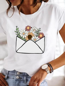 Chic Summer T-Shirt for Women - Stylish Design