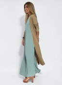 Chic Dress-Vest Ensemble for Special Events