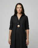 Chic Long Sleeve Dress in Luxe Fabric