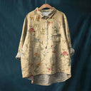 Charming Retro Floral Top