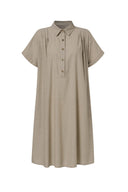 Button Down Cotton Beach Dress for Summer Fun