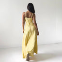 Chic Maxi Dress with Delicate Straps