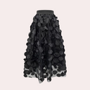 Polka Dot Mesh Retro Skirt for Chic Style
