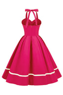 1950s Retro V-Neck Pin-Up Style