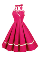1950s Retro V-Neck Pin-Up Style